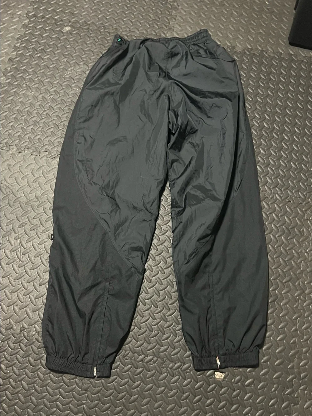 Rare Jordan Black Joggers with Red Drawcord